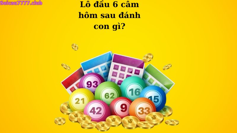 Lô đầu 6 câm hôm sau đánh con gì?