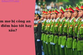 Mơ thấy bị công an bắt là điềm báo tốt hay xấu? Đánh con số bao nhiêu?