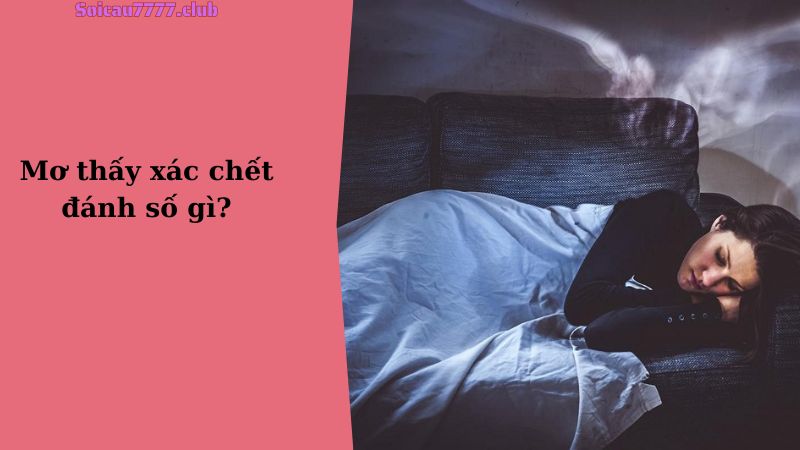 Mơ thấy xác chết đánh số gì?