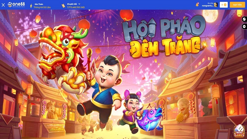 Luật chơi của game nổ hũ Hội pháo đêm trăng One88